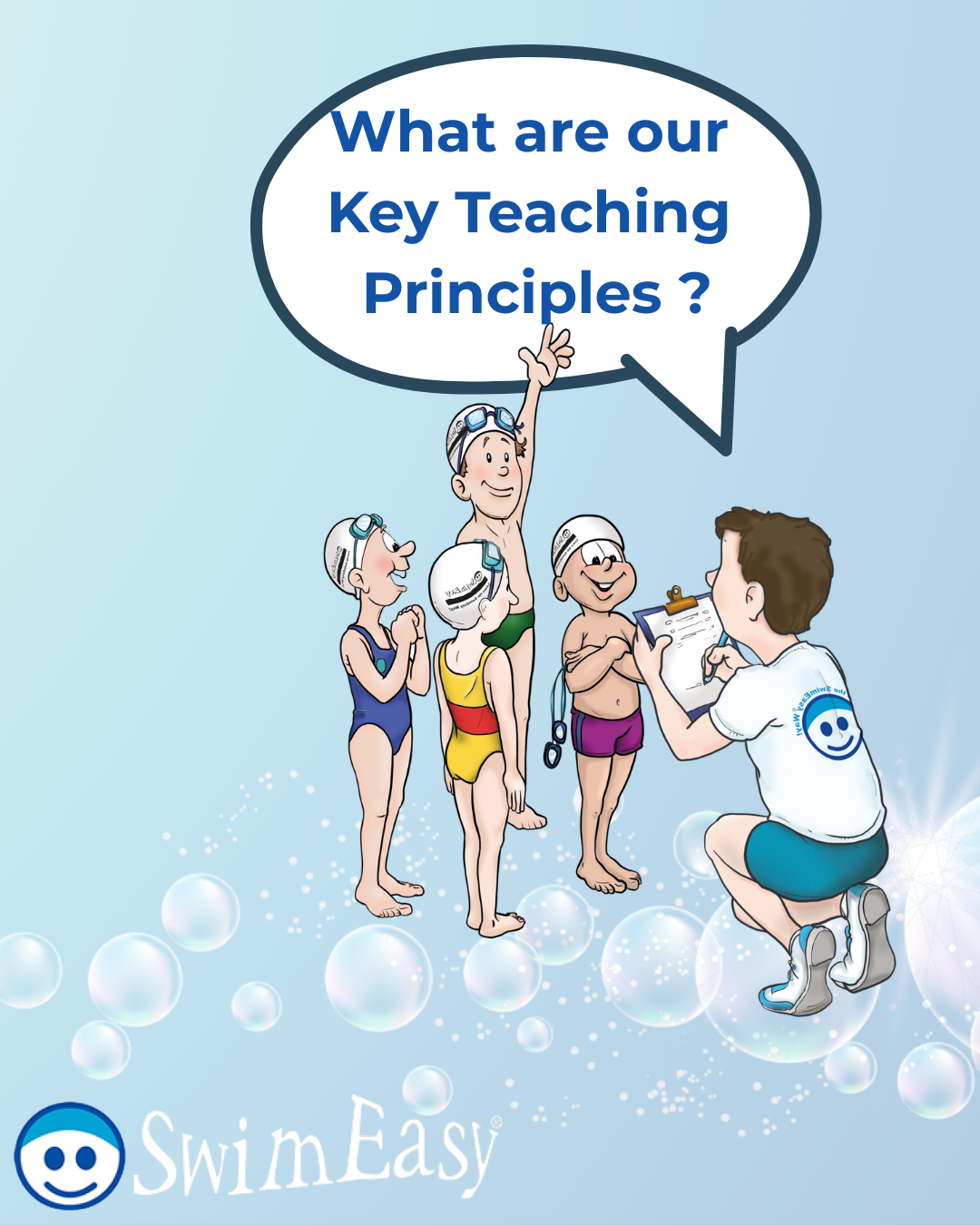 The 9 SwimEasy Key Teaching Principles for professional swimming instruction in Edinburgh